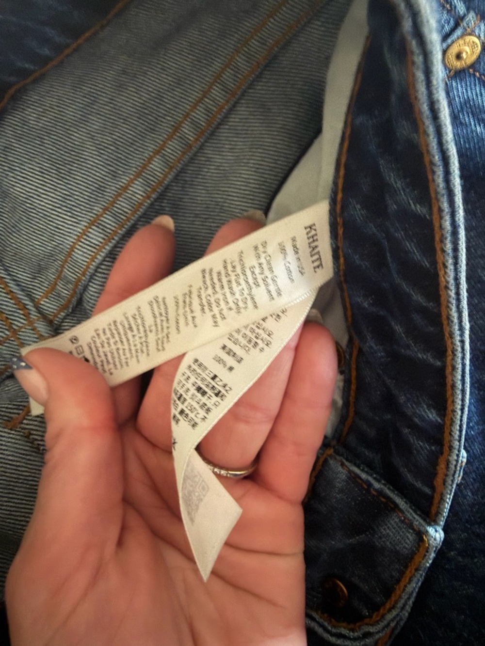 KHAITE Abagail Straight Jeans - Picture 3 of 7